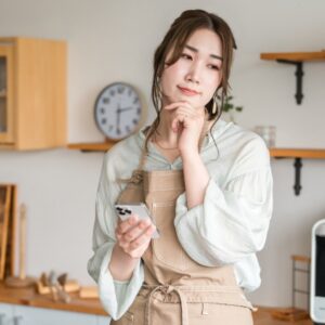 困った女性